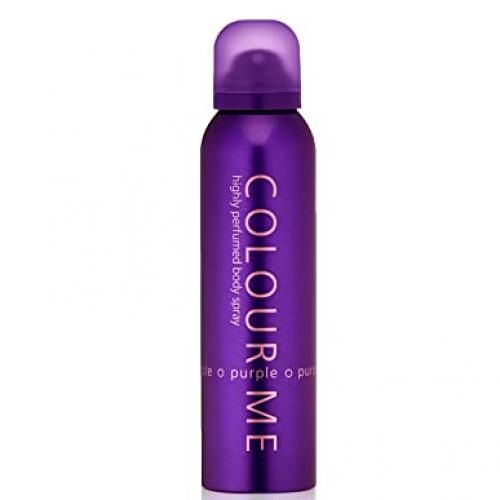 Colour Me Body Spray Purple Women 150Ml