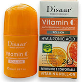 رول أون فيتامين سي من ديسار - حمض الهيالورونيك - 50 مل
