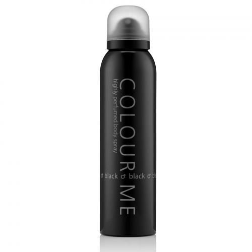 Colour Me Body Spray Black For Men 150ml