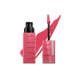 أحمر شفاه سائل سوبر ستاي فينيل إنك من ميبيلين نيويورك - 145 روج - 5.4 مل