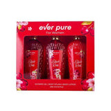 إيفر بيور إليكسير ريد (لوشن للجسم + معطر للجسم + جل استحمام) 3*236 مل