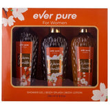 Ever Pure Warm Vanilla - Body Lotion + Body Splash + Shower Gel - 3*236ml