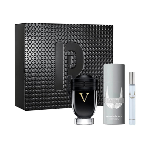 Paco Rabanne Invictus Victory For Men EDP 100ml Deodorant 150ml ED