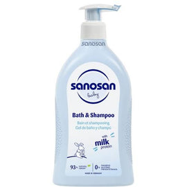 Sanosan Baby Bath & Shampoo - 500ml