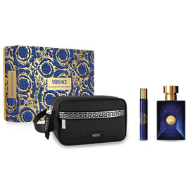 Versace Dylan Blue - Men - Giftset - EDT - 100ml + 10ml + Pouch