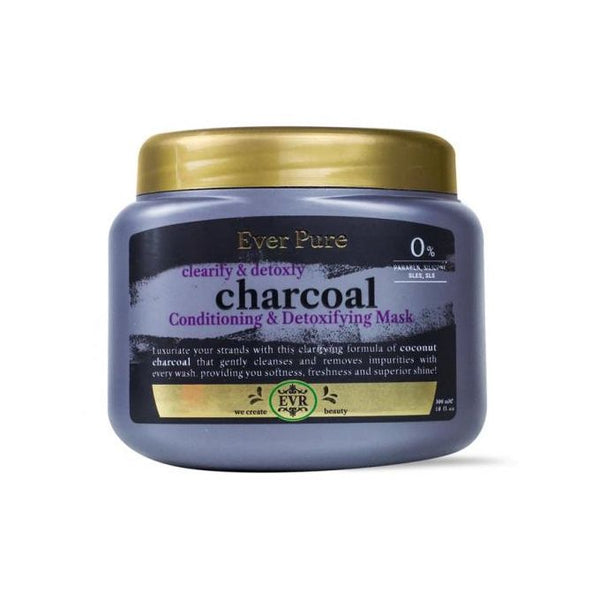 Ever Pure Conditioning And Detoxifying Hair Mask With Charcoal 3