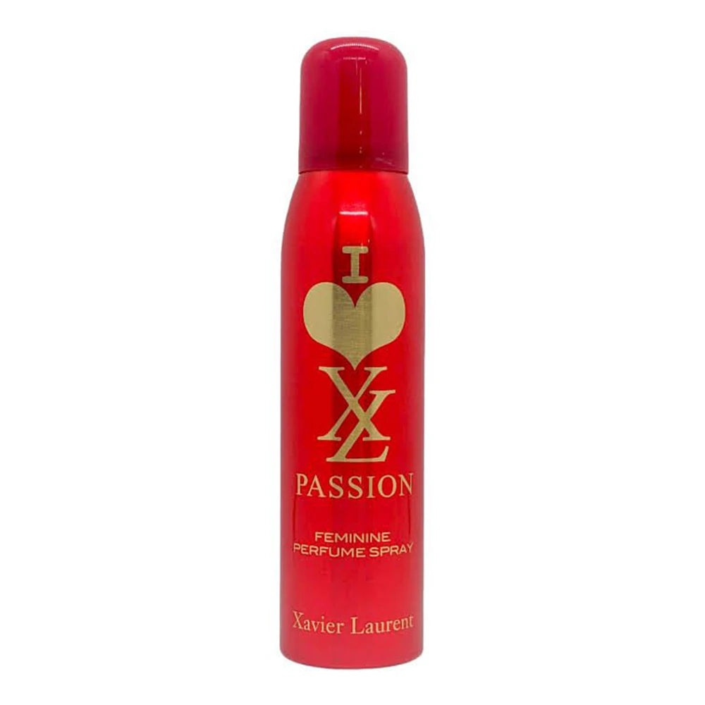 Xavier Laurent XL I Love Passion - Women Body Spray - 150ml