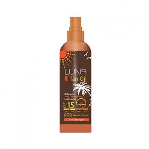 Luna Sun Tan Oil SPF 15 200ml