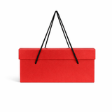 بوكس هدايا أحمر بيد لسهوله الحمل - حجم متوسط