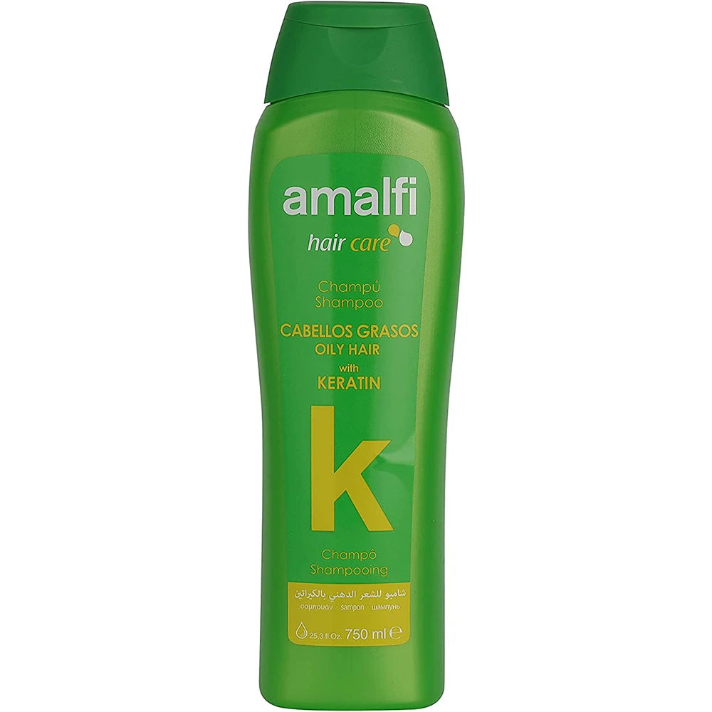 Amalfi Shampoo - Oily Hair With Keratin - 750ml