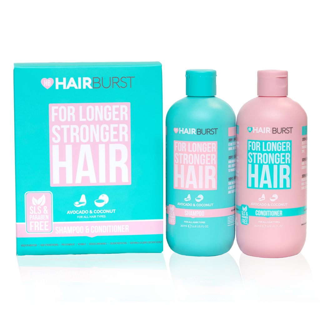 Hair Burst For Longer Stronger Hair Shampoo & Conditioner 2* 350ml