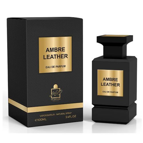 Milestone Perfumes Ambre Leather Unisex EDP 100ml