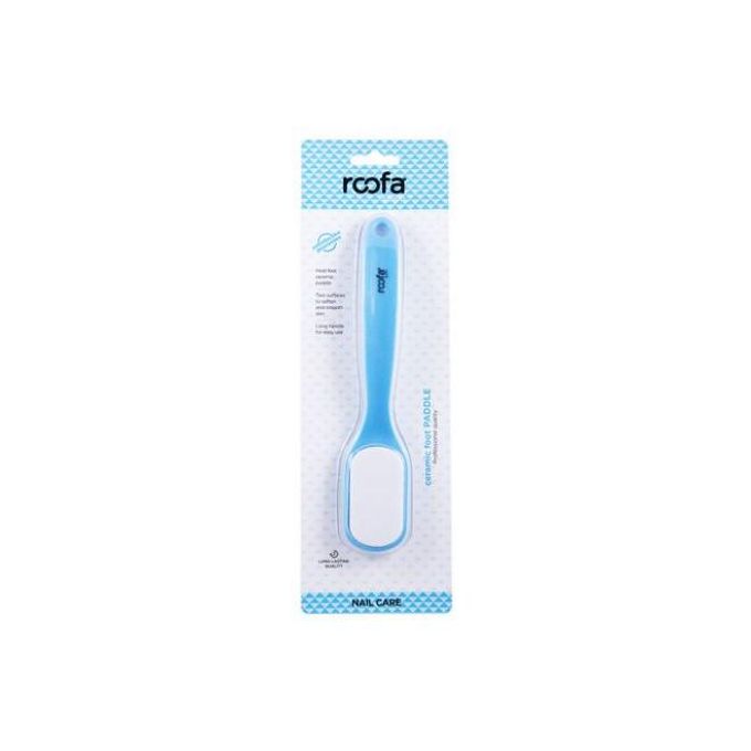 Roofa Spain Ceramic Foot Paddle (Two Surface to Soften and Smoothen Skin) 014FC