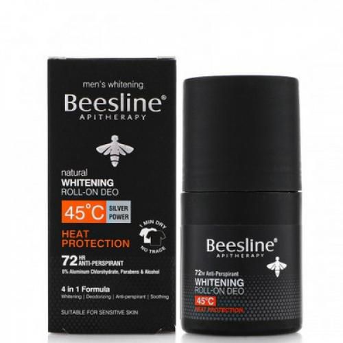Beesline Whitening Roll - on Deo - Heat Protection - Men - 4x1 - 50ml