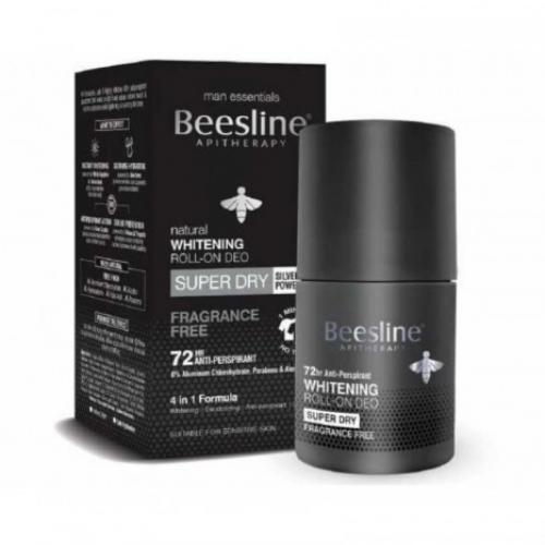 Beesline Whitening Roll - on Deo - Fragrance Free - Silver Power - 72h - 4in1 - 50ml