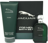 Jaguar Green Gift Set For Men (EDT 100ml - Bath & Shower Gel 200ml)