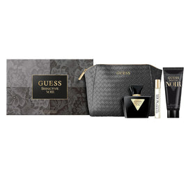 Guess Seductive Noir (W) Giftset EDT 75ml + Body Lotion 100ml + EDT 15ml + Pouch