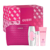 Guess Pink For Women Giftset - EDP 75ml + EDP 15ml + Body lotion 100ml + Pouch