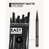Flormar Midnight Matte Eyeliner Liquid Matte Eyeliner - 1.2ml