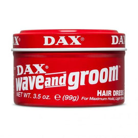 Dax Wave And Groom - Hair Dress - For Maximum Hold Light Shine - 99g