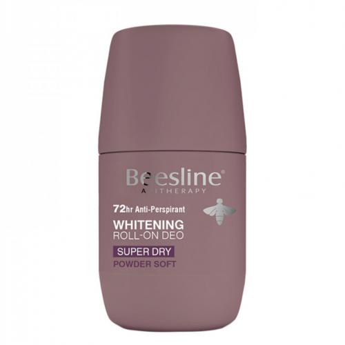 Beesline Natural Whitening Roll-On Deo - Super DRY - Powder Soft - 72H - 50ml