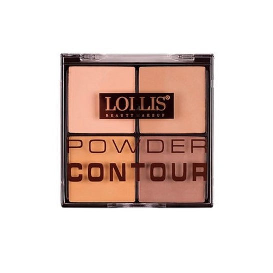 Lollis Powder Contour - 4 Colors - 01 - 28g