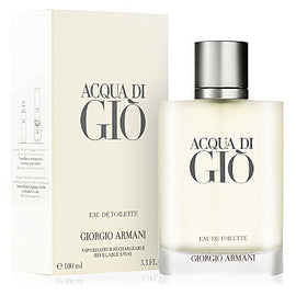 Giorgio Armani Acqua Di Gio - Rechargeable - For Men - EDT - 100Ml