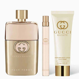 Gucci Guilty Pour Femme - EDP 90ML + 10ML + Body Lotion 50ml