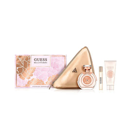 Guess Bella Vita Rosa Women Giftset - EDT 100ml + EDT 15ml + Body Lotion 100ml + Pouch