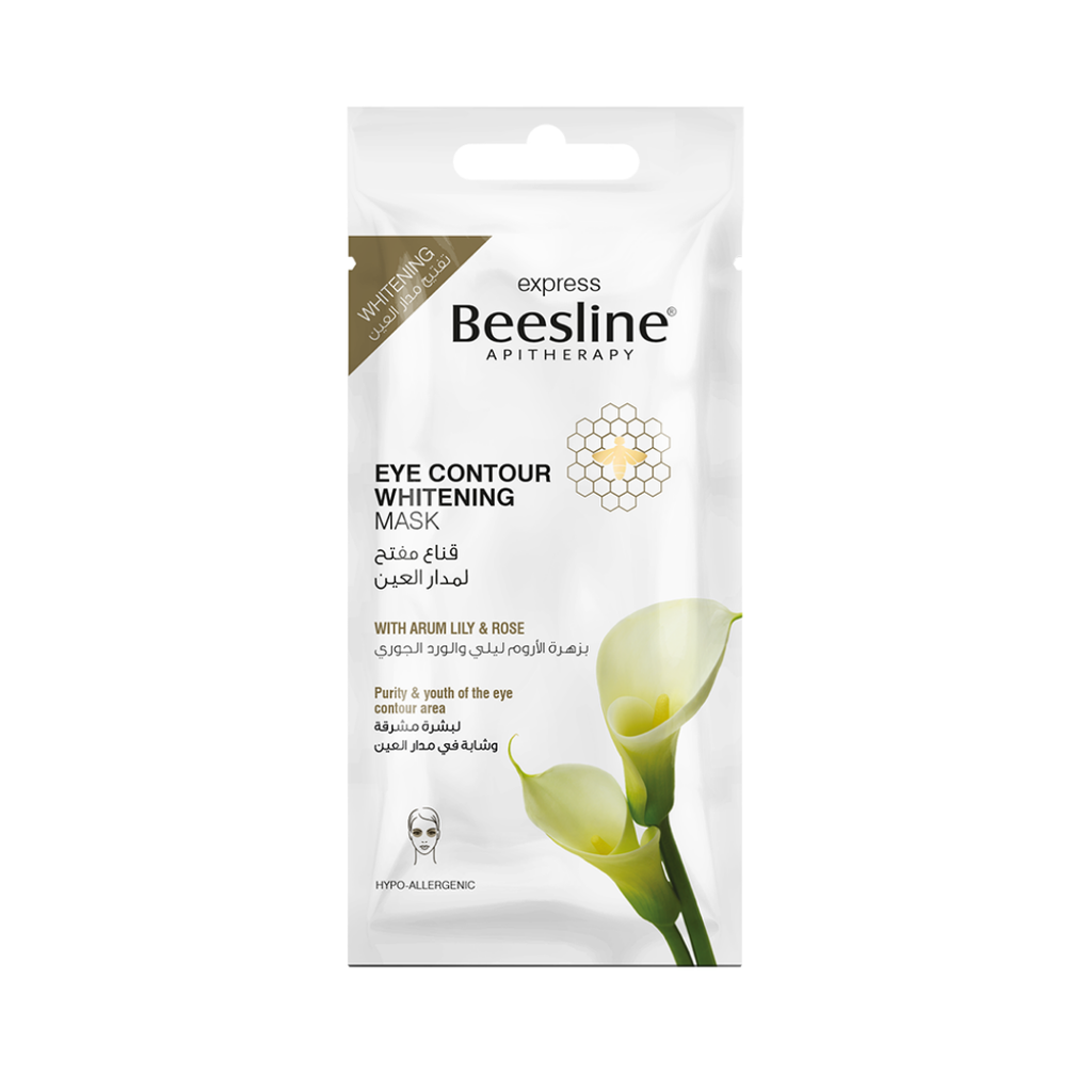 Beesline Eye Contour Whitening Mask - With Arum Lily & Rose - 8g