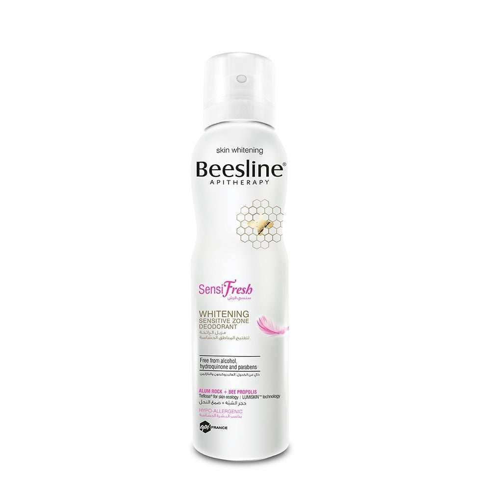 Beesline Whitening Sensitive Zone - Deodorant - Sensi Fresh - Alum Rock + Bee Propolis - 150ml