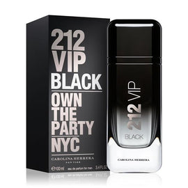 Carolina Herrera 212 Vip Black - For Men - EDP - 100ml